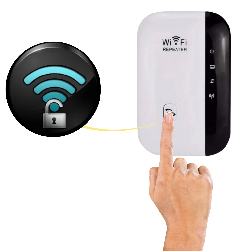 Ekstern WiFi-forsterker og signalforsterker  - Ozerty