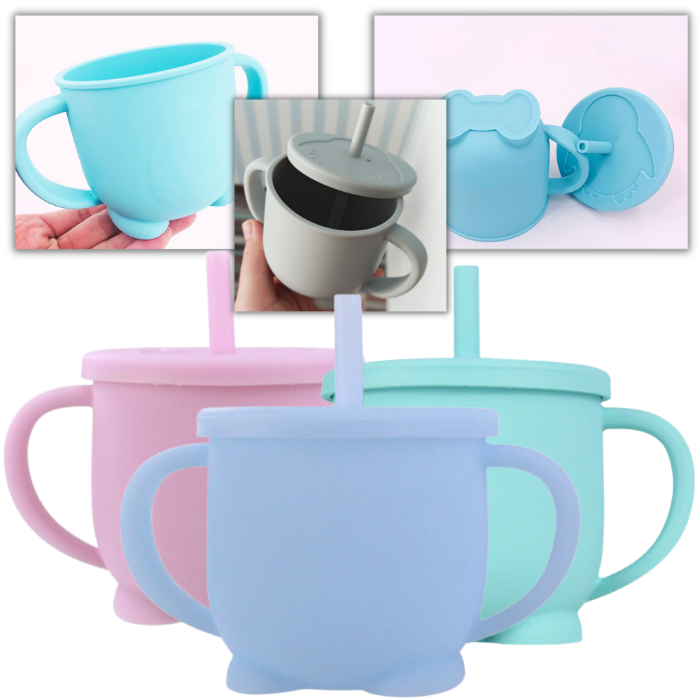 Sippy Cup av silikon - Ozerty