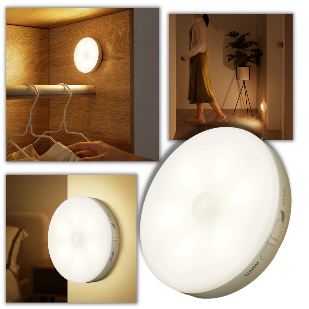 LED-lys med bevegelsessensor  - Ozerty