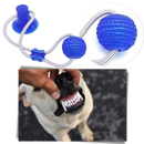 Ball hundeleke med sugekopp til hund - Ozerty