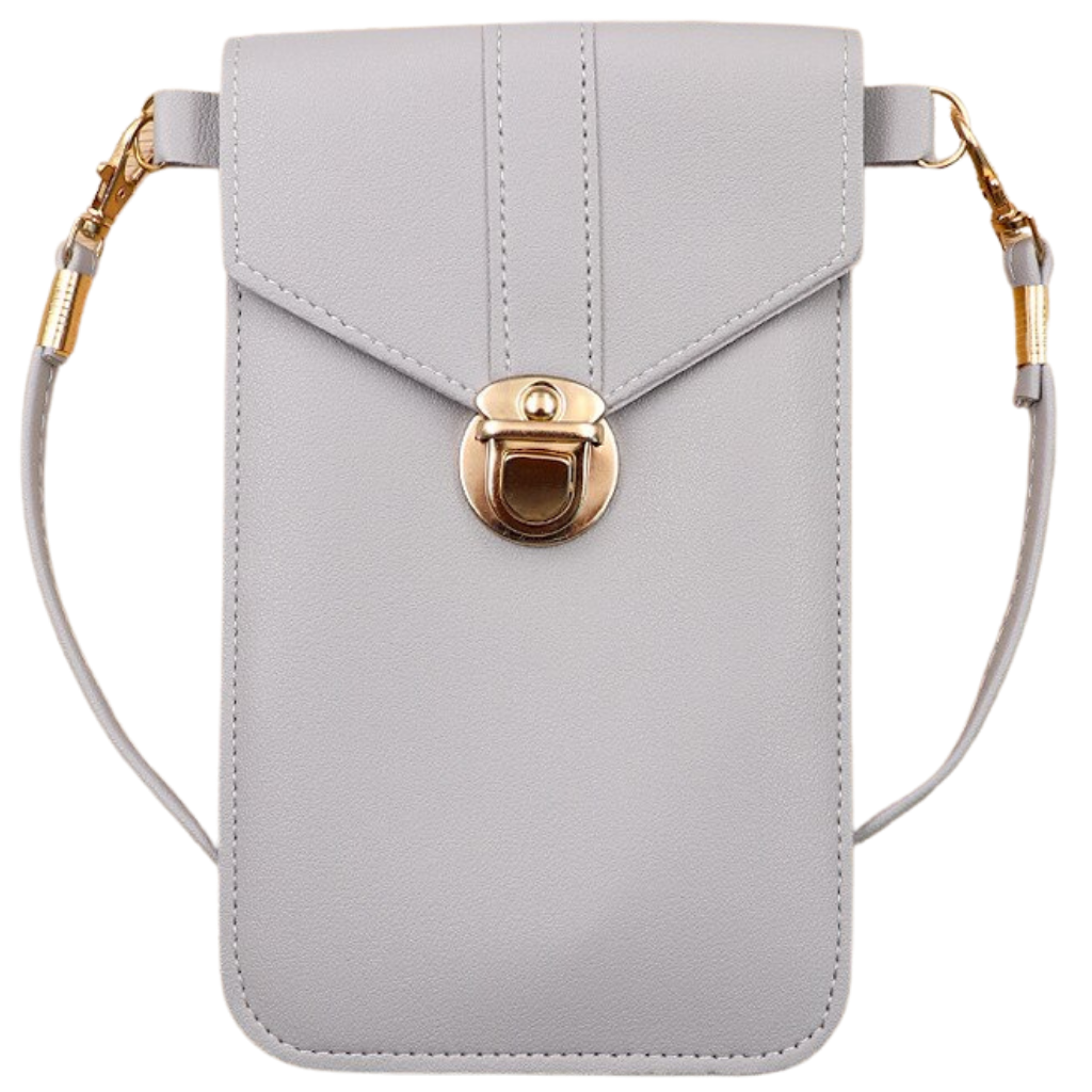 Crossbody bag with touch screen 