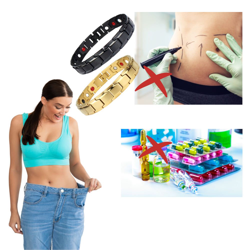 Magnetisk vekttap armbånd  - Ozerty
