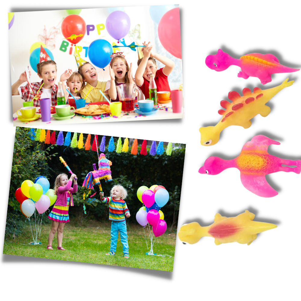 Klissete slingshot finger-dinosaur

 - Ozerty