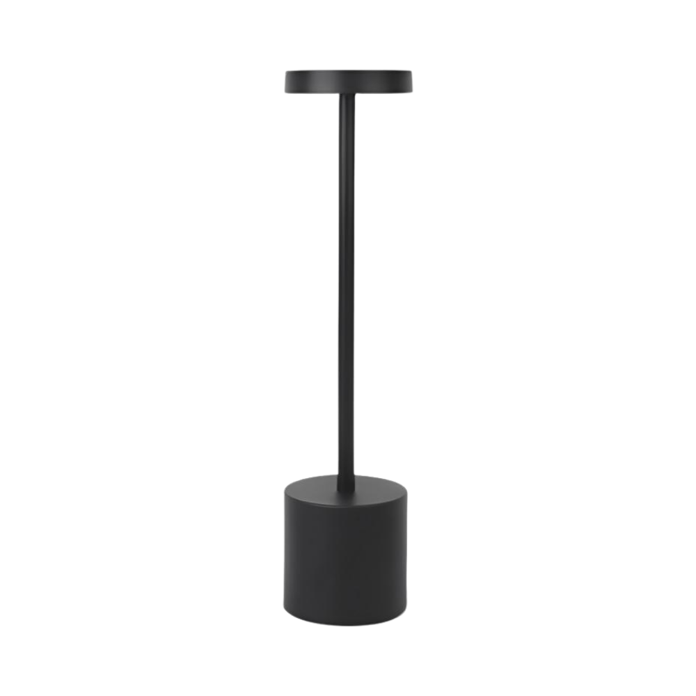 Batteridrevet oppladbar bordlampe

 -Svart - Ozerty