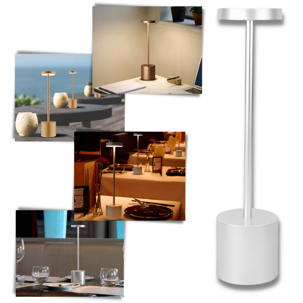 Batteridrevet oppladbar bordlampe

 - Ozerty