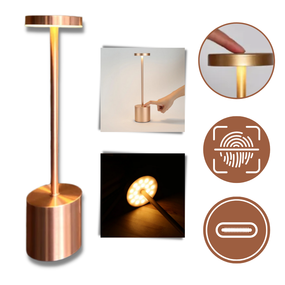 Batteridrevet oppladbar bordlampe

 - Ozerty