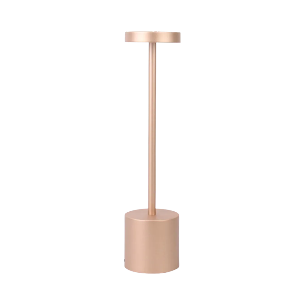 Batteridrevet oppladbar bordlampe

 -Rosegull - Ozerty