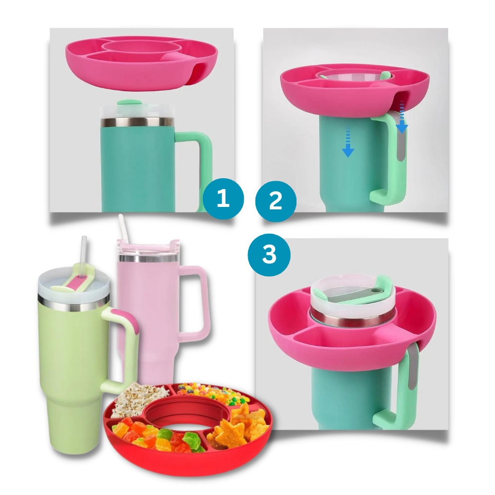 Snackring i silikon for Stanley kopper
 
 - Ozerty