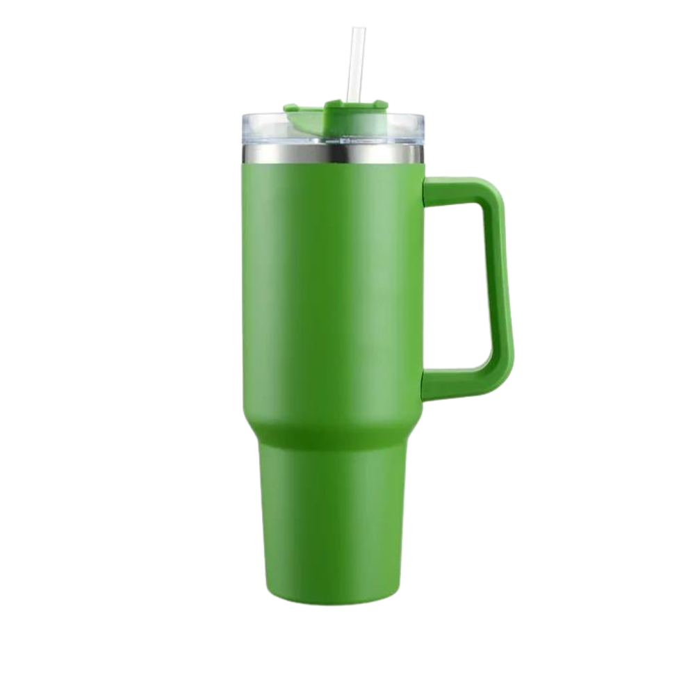 Tumbler Cup Car stor kapasitet med håndtak

 -Gressgrønn - Ozerty