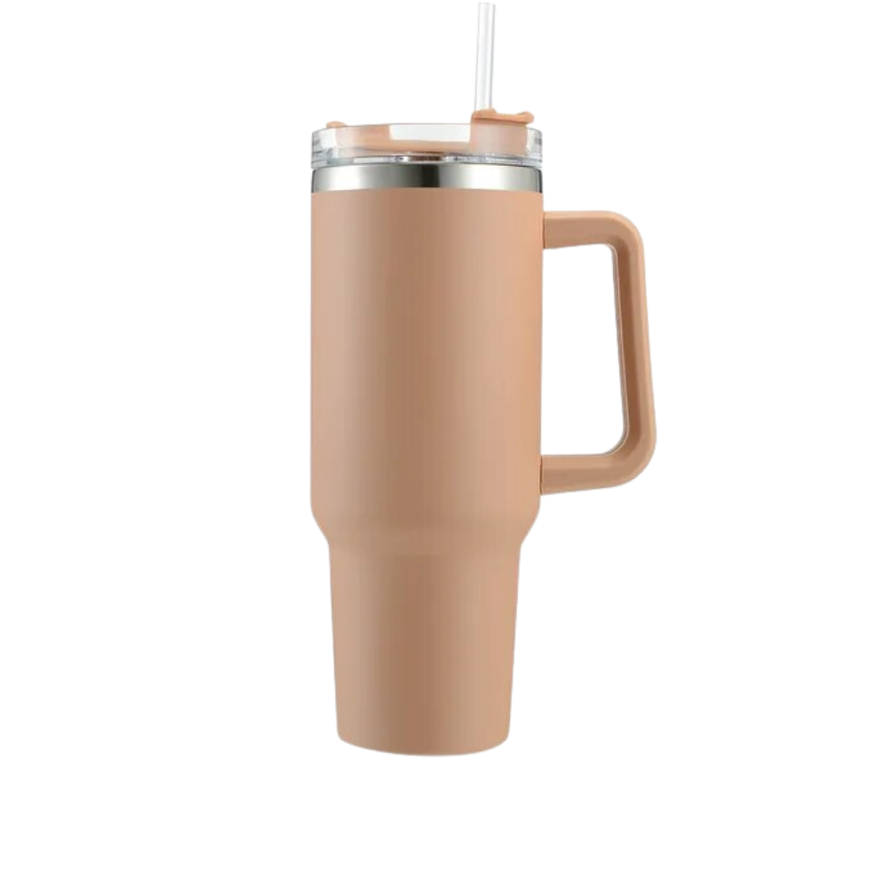 Tumbler Cup Car stor kapasitet med håndtak

 -Khaki - Ozerty