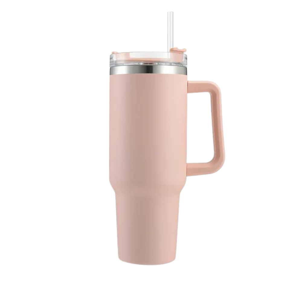 Tumbler Cup Car stor kapasitet med håndtak

 -Griserosa - Ozerty