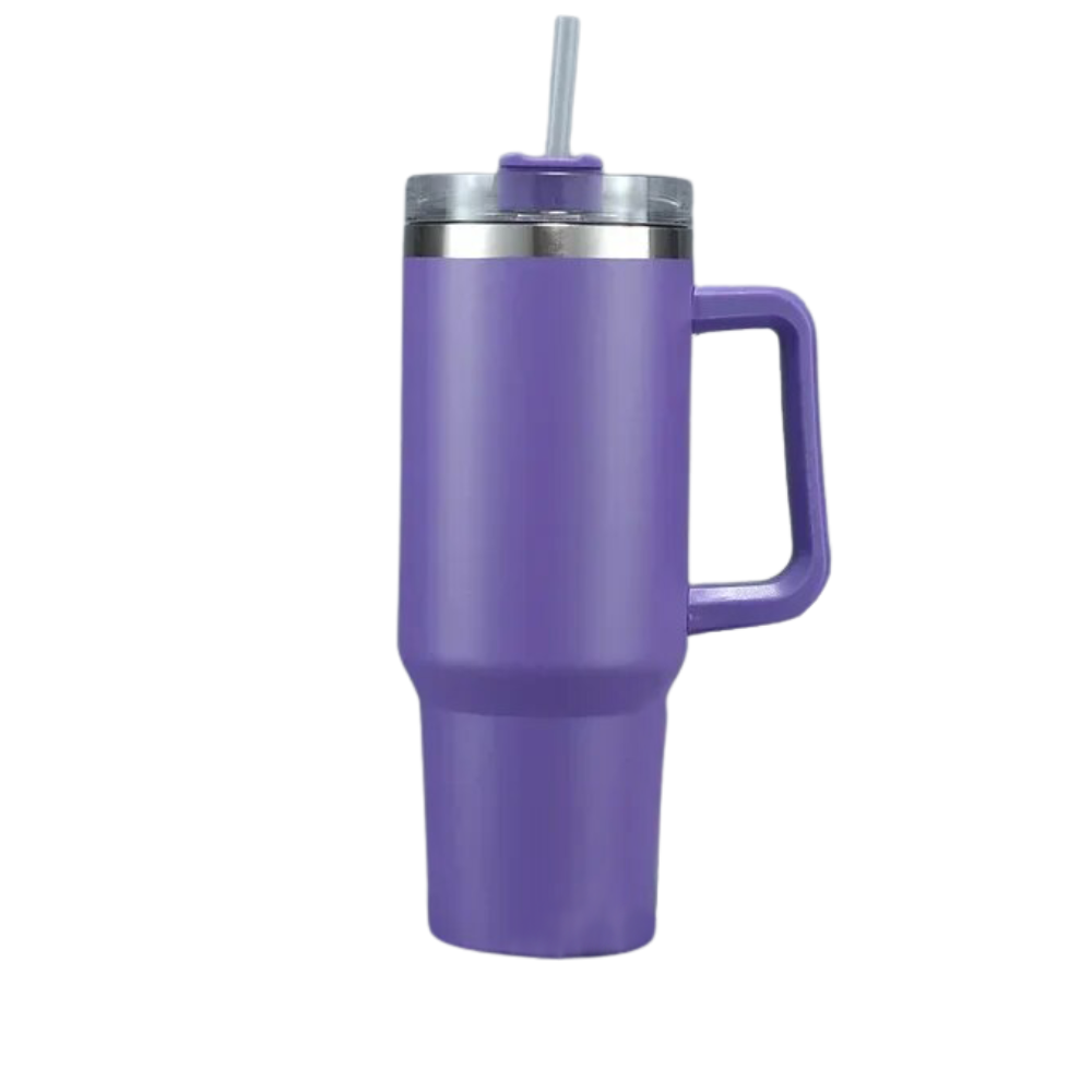 Tumbler Cup Car stor kapasitet med håndtak

 -Lilla - Ozerty